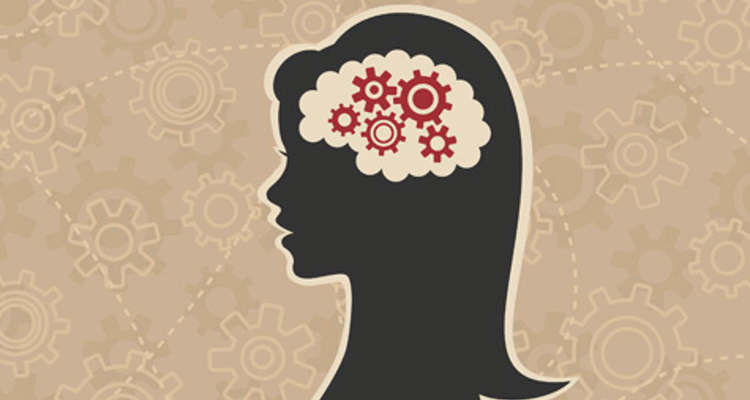 Fonctionnement du cerveau d'une femme